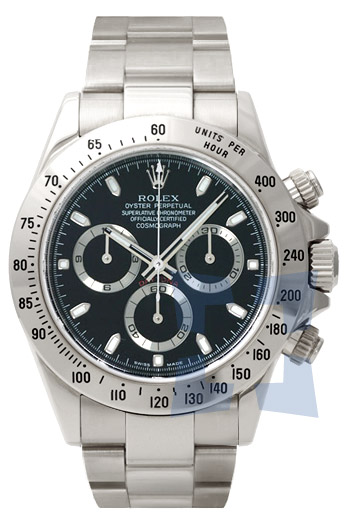 Rolex Daytona Series Stainless Steel Mens Wristwatch 116520B