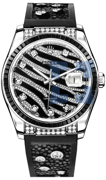 Rolex Datejust Series Fashionable Ladies Automatic Wristwatch 116199SANR