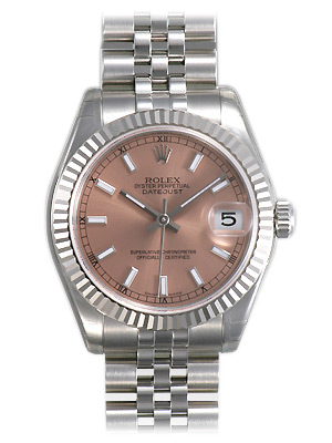Rolex Datejust Series Unisex Automatic Midsize Wristwatch 178274-PSJ