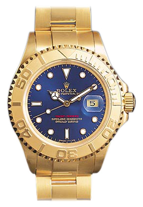 Rolex Yachtmaster Series 18k Yellow Gold Mens Automatic Wristwatch 16628-BLSO