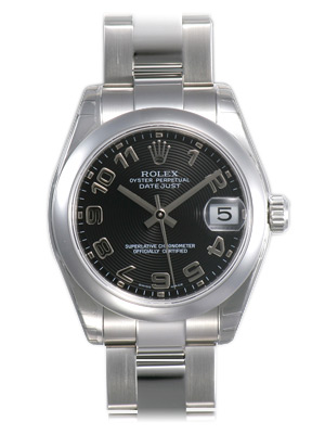 Rolex Datejust Series Fashionable Unisex Automatic Midsize Wristwatch 178240-BKCAO