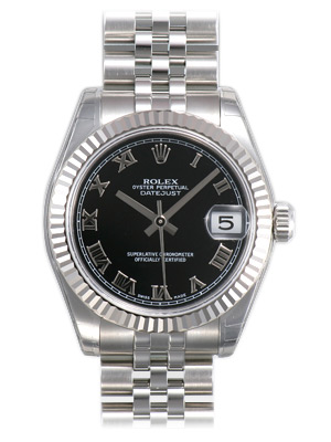 Rolex Datejust Series Unisex Automatic Midsize Wristwatch 178274-BKRJ
