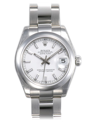 Rolex Datejust Series Fashionable Unisex Automatic Midsize Wristwatch 178240-WSO