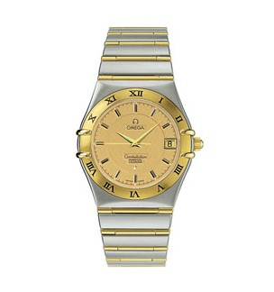 Omega Constellation 18kt Yellow Gold Mens Watches 1252.10.00