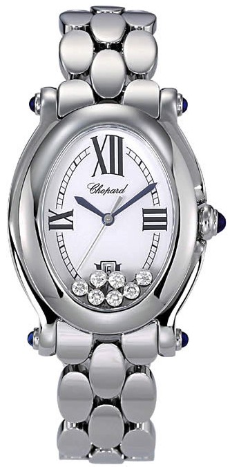 Chopard Happy Sport Series Oval Ladies Swiss Quartz Wristwatch 278418-23