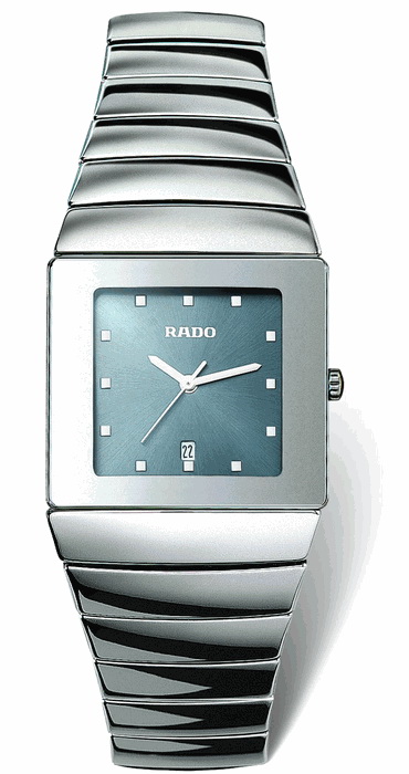 Rado Sintra Series Platinum-Tone Ceramic Mens Watch-R1342202 