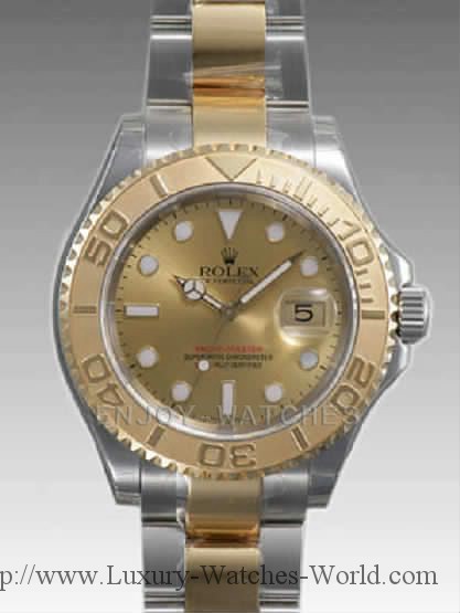 Rolex Yachtmaster 18k & SS RX1084