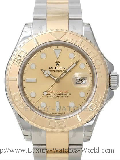 Rolex Yachtmaster 18k & SS RX368