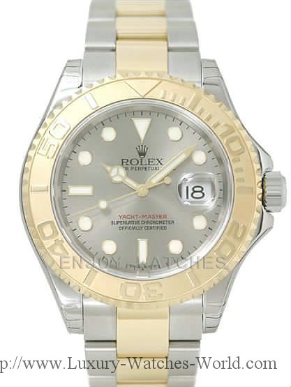 Rolex Yachtmaster 18k & SS RX168