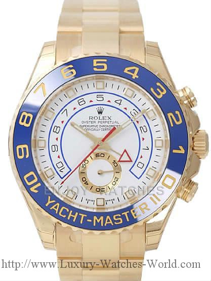 Rolex Yachtmaster II 18K & SS Case RX365