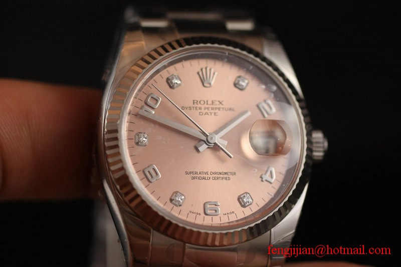Rolex Steel Oyster Perpetual Date Watch 115234-72190