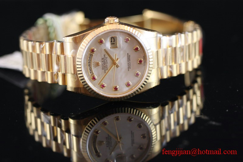 Rolex Yellow Gold Day-Date President Watch 118238-83208