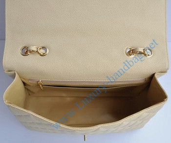 Chanel 2.55 Flap Bag 28600 Cream with gold chain