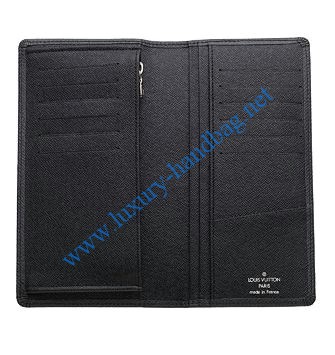 Louis Vuitton Taiga Leather Brazza Wallet M32572