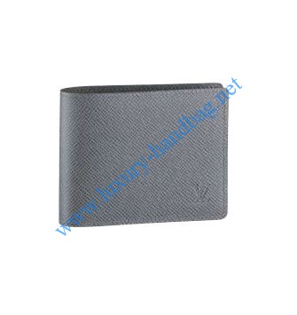 Louis Vuitton Taiga Leather Compact Wallet M32642