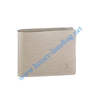 Louis Vuitton Taiga Leather Compact Wallet M32643