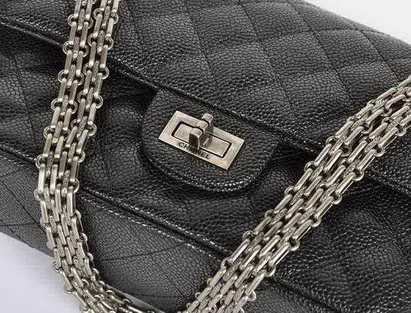 Chanel A30226 Classic Flap Bag Cannage Black