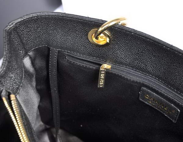 Chanel A50995 Original Caviar Leather Shoulder Bag Black