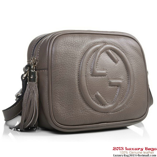 Gucci 308364 A7M0G 5311 Soho Lilac Leather Disco Bag