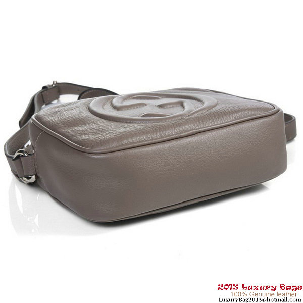 Gucci 308364 A7M0G 5311 Soho Lilac Leather Disco Bag