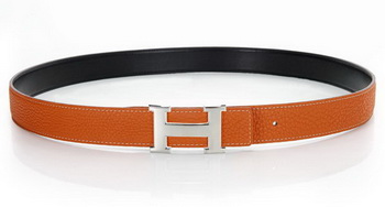 Hermes 43mm Calf Leather Belt HB106-2
