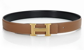 Hermes 43mm Calf Leather Belt HB107-1