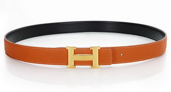 Hermes 43mm Calf Leather Belt HB108-1