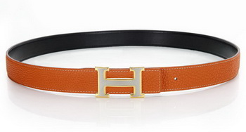 Hermes 43mm Calf Leather Belt HB108-15
