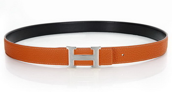 Hermes 43mm Calf Leather Belt HB108-9
