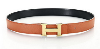 Hermes 43mm Saffiano Leather Belt HB102-1