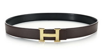 Hermes 43mm Saffiano Leather Belt HB102-3