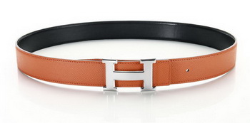 Hermes 43mm Saffiano Leather Belt HB102-5