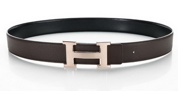 Hermes 50mm Saffiano Leather Belt HB113-11