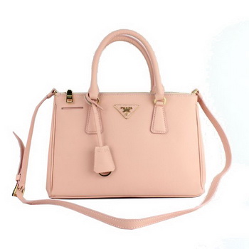 2013 Prada Saffiano Tote Bag 1801 Pink