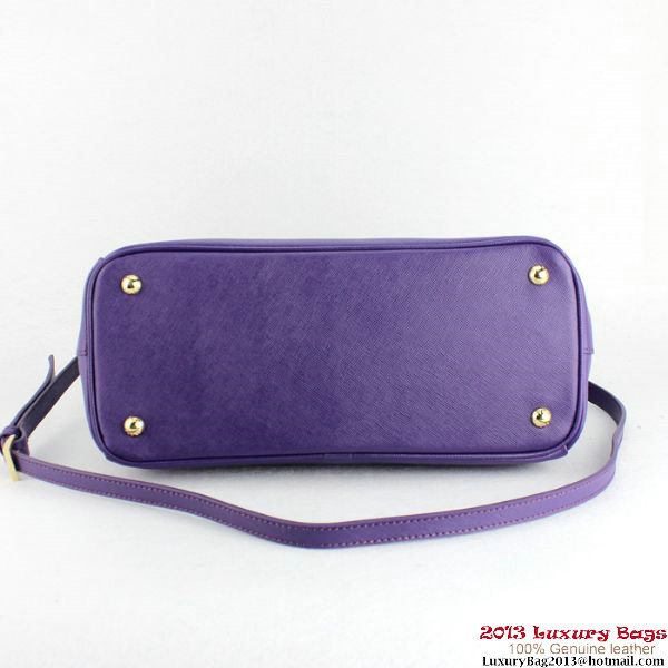 2013 Prada Saffiano Tote Bag 1801 Purple