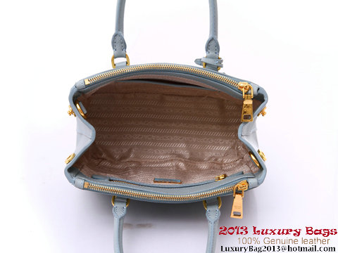 New Color Prada Saffiano Calfskin Leather Small Bag BN2316 Light Blue