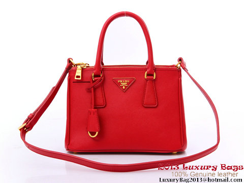 New Color Prada Saffiano Calfskin Leather Small Bag BN2316 Red