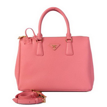 Prada Saffiano Calf Leather Tote Bag 2274 Pink
