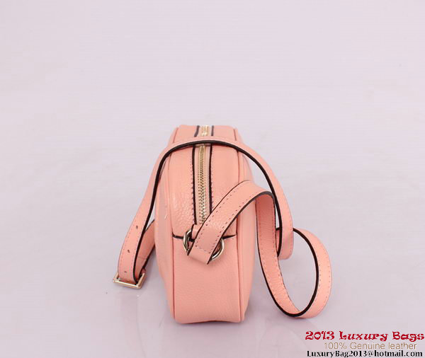 Gucci 308364 Soho Calf Leather Disco Bag Pink