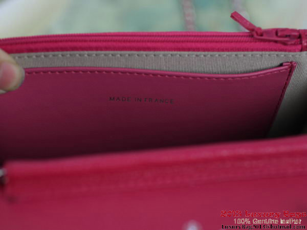 Chanel A33814 Original Cannage Leather mini Flap Bag Rose
