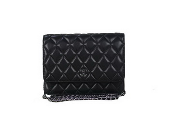 Chanel A33814 Original Leather mini Flap Bag Black