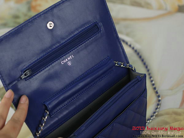 Chanel A33814 Original Leather mini Flap Bag RoyalBlue