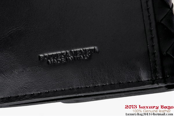 Bottega Veneta Intrecciato Nappa Continental Wallet BV1587 Black