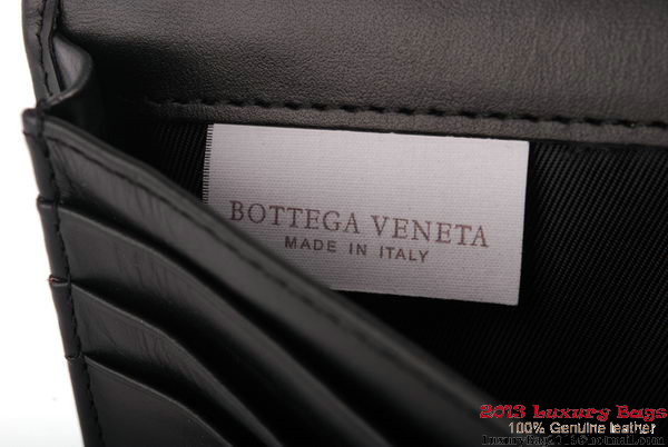 Bottega Veneta Intrecciato Nappa Leather Wallet BV1564 Black