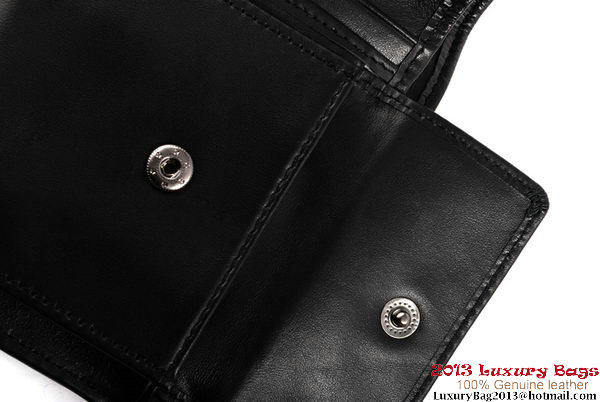 Bottega Veneta Intrecciato Nappa Leather Wallet BV1566 Black