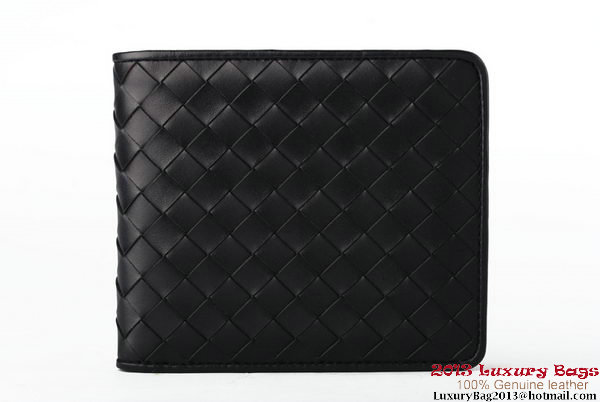 Bottega Veneta Intrecciato Nappa Leather Wallet BV1567 Black