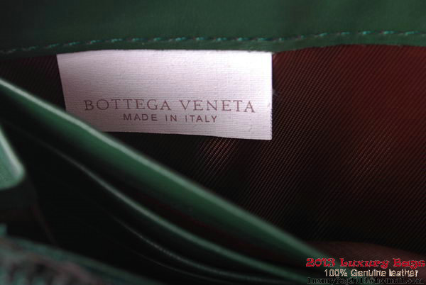 Bottega Veneta Intrecciato Nappa Zippy Wallet BV1571 Green