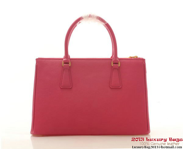 Prada Saffiano Leather 30cm Tote Bag BN1801 Rose