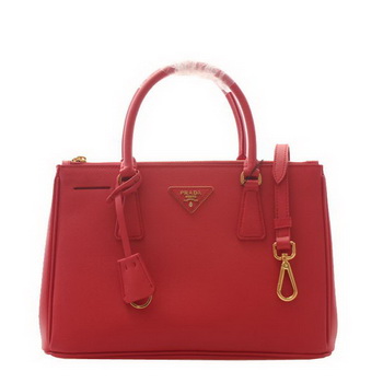 Prada Saffiano Leather 30cm Tote Bag BN1801 Red
