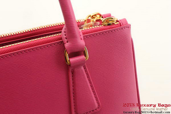 Prada BN2316 Peach Saffiano Calfskin Leather Small Bag